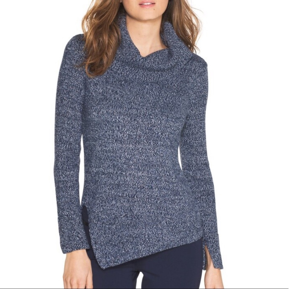 White House Black Market Convertible Neck Sweater